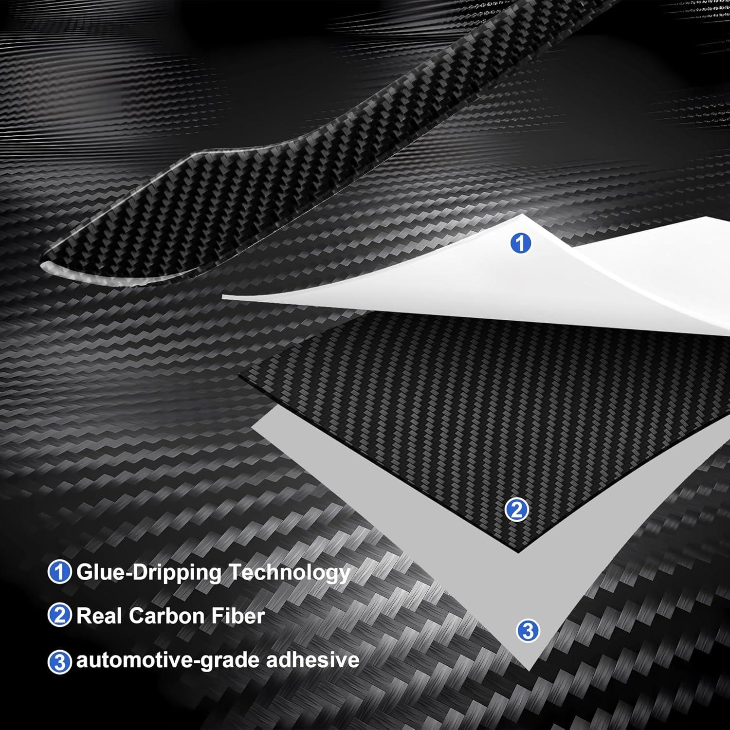 Cubiertas de Manijas de Puerta Frani para Tesla Model 3/Y 2024-2026