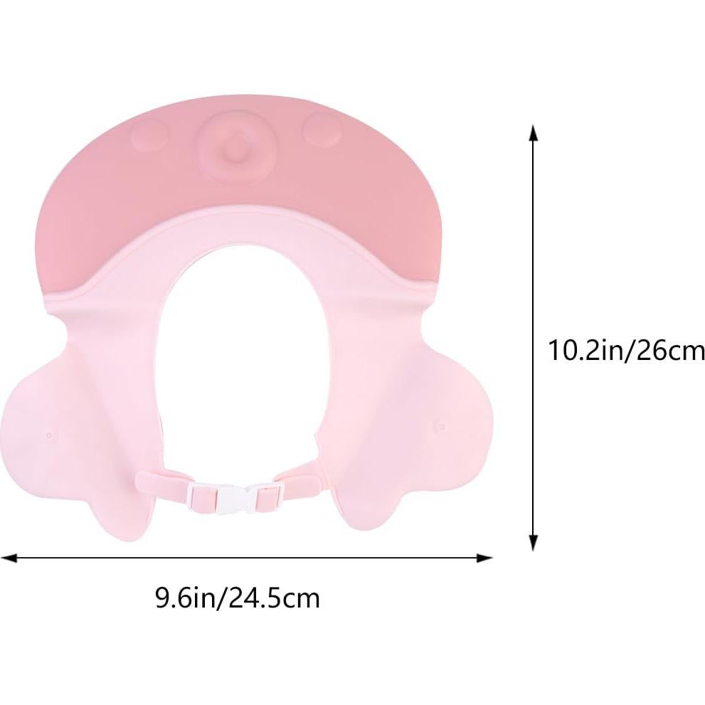 Gorro de Ducha FRCOLOR Rosa Ajustable 26x24.5cm