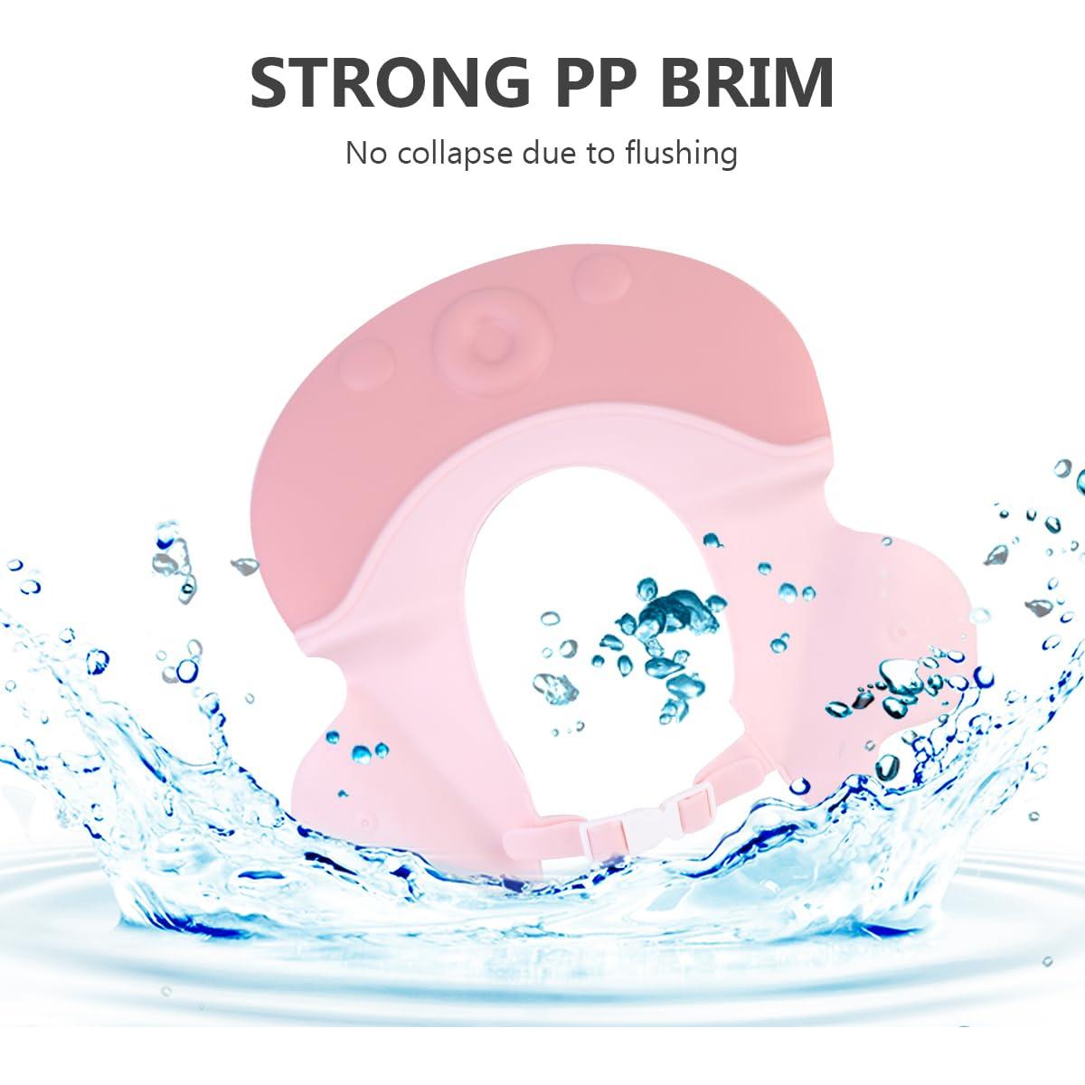 Gorro de Ducha FRCOLOR Rosa Ajustable 26x24.5cm