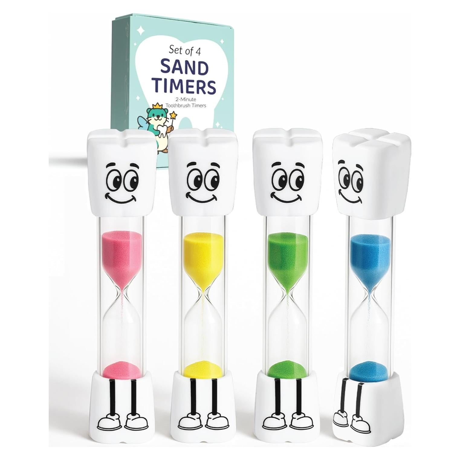 Temporizador de Arena para Cepillo de Dientes Jolly Otter 2 Min