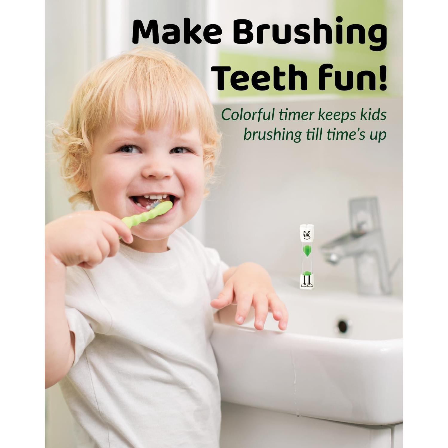 Temporizador de Arena para Cepillo de Dientes Jolly Otter 2 Min