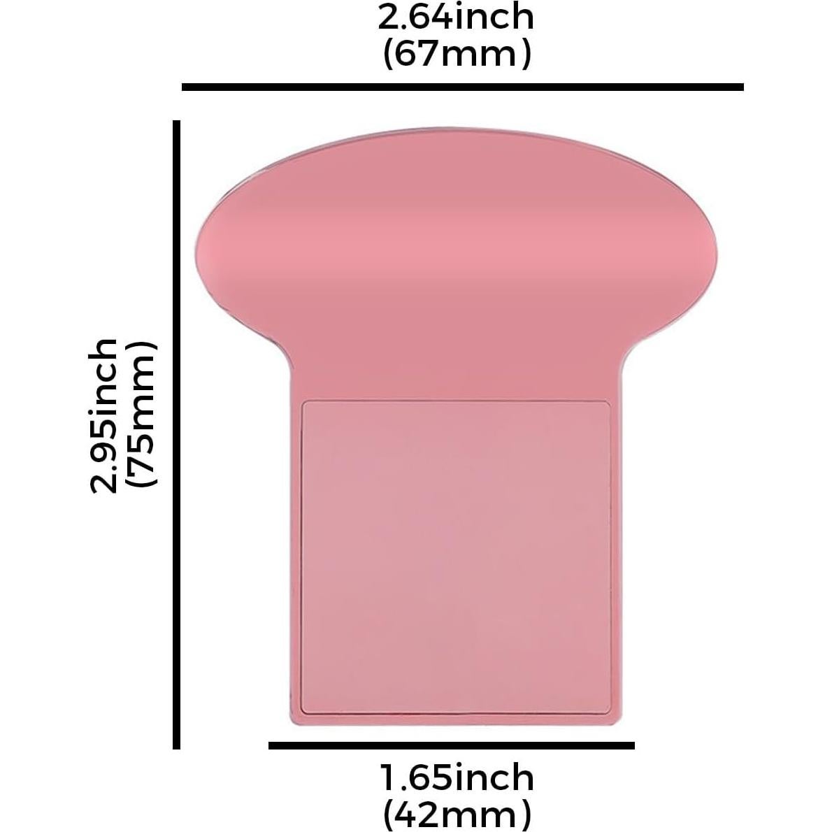 Elevadores de Asiento de Inodoro Transparentes CRZQXOUR 5PC