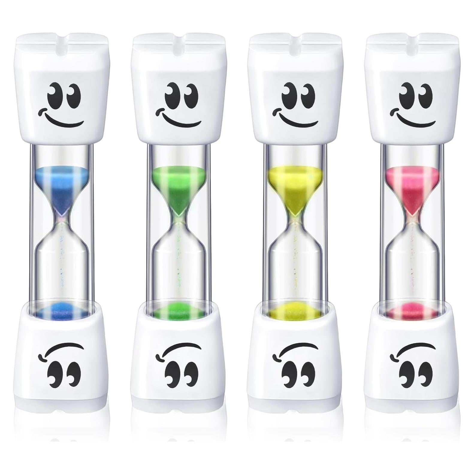 Temporizador de Arena para Niños CNKNO 2 Minutos 4 Piezas