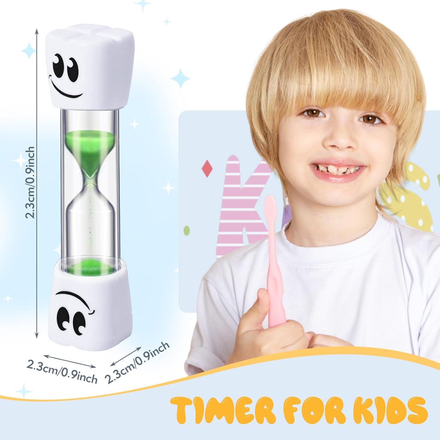 Temporizador de Arena para Niños CNKNO 2 Minutos 4 Piezas