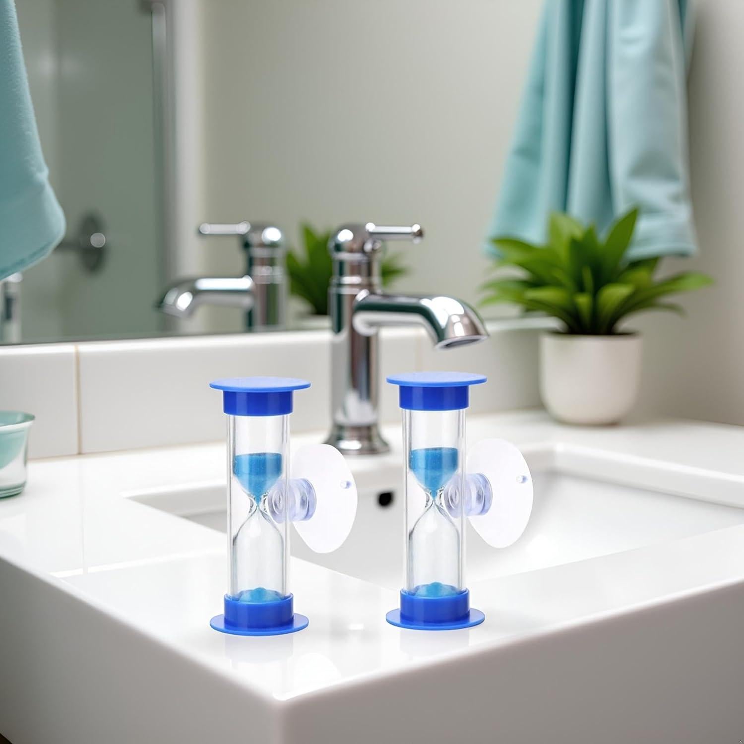 Temporizador de Cepillo de Dientes WaigN Azul 2 Minutos - 2 Pcs