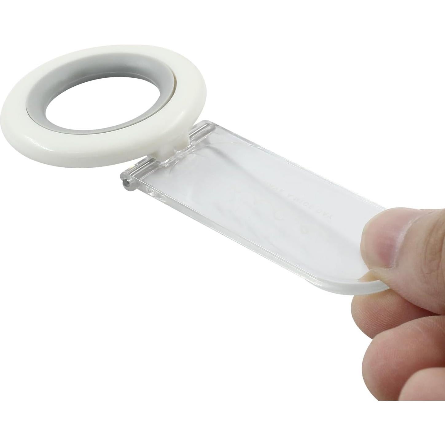 Elevadores de Tapa de Inodoro Verkelly - Paquete de 2, Blanco