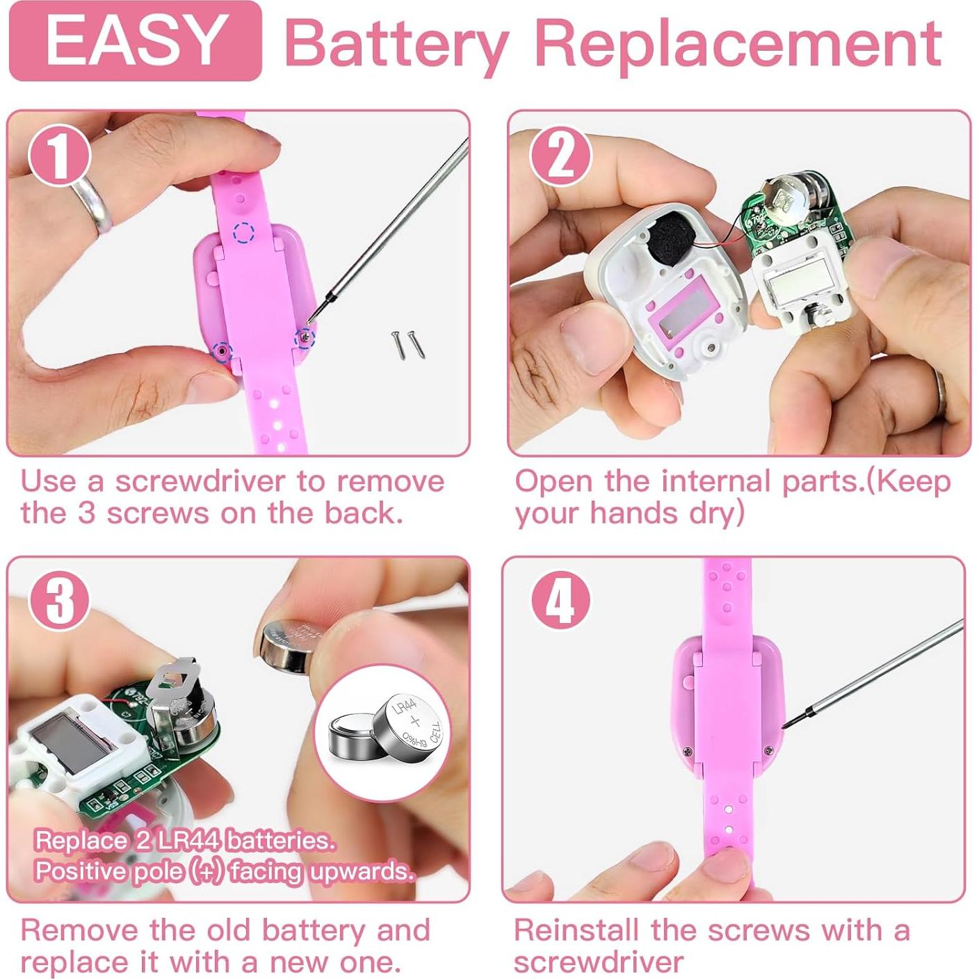 Reloj de Entrenamiento para el Baño SKYROKU Azul - Temporizador y Música