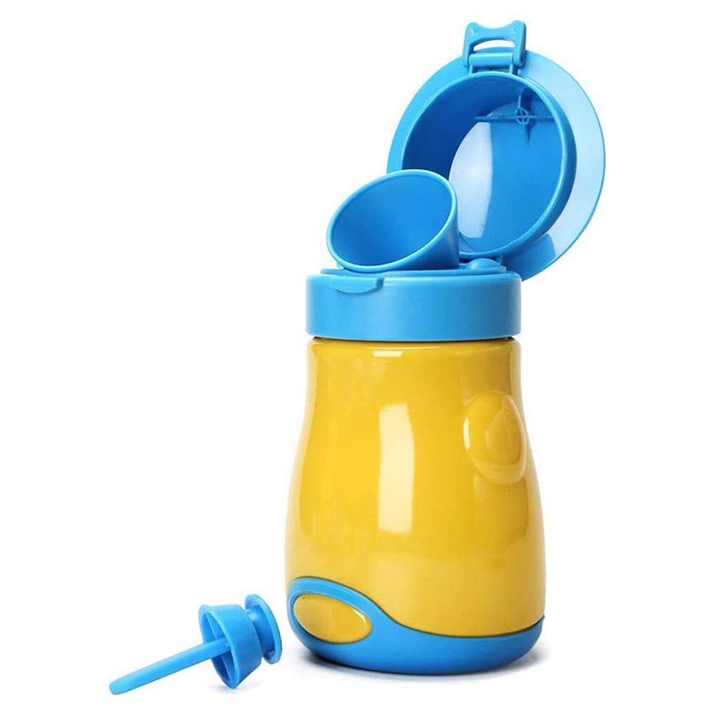 Orinal Portátil Suptikes para Bebé 600ml Azul Amarillo