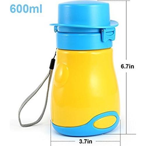 Orinal Portátil Suptikes para Bebé 600ml Azul Amarillo