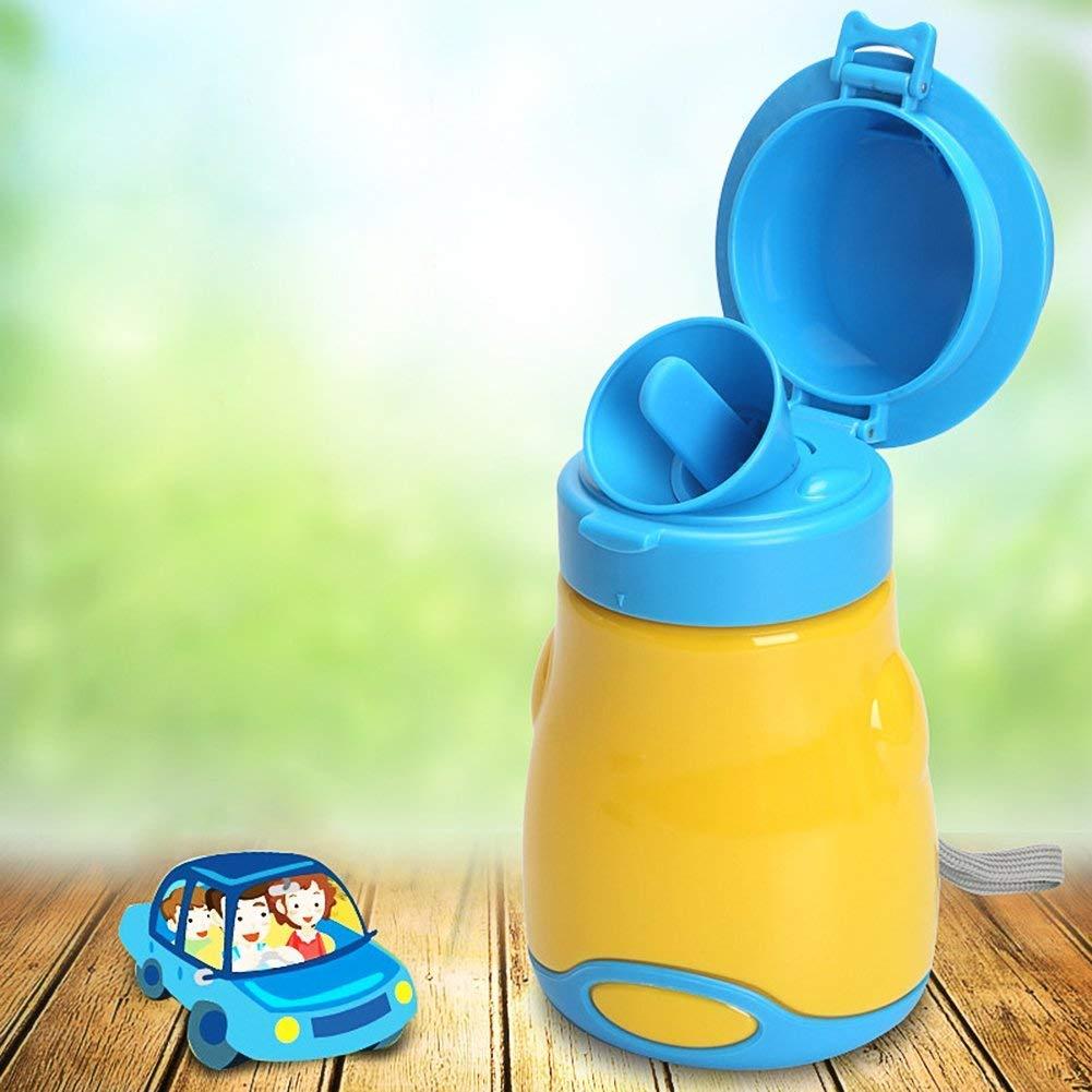 Orinal Portátil Suptikes para Bebé 600ml Azul Amarillo
