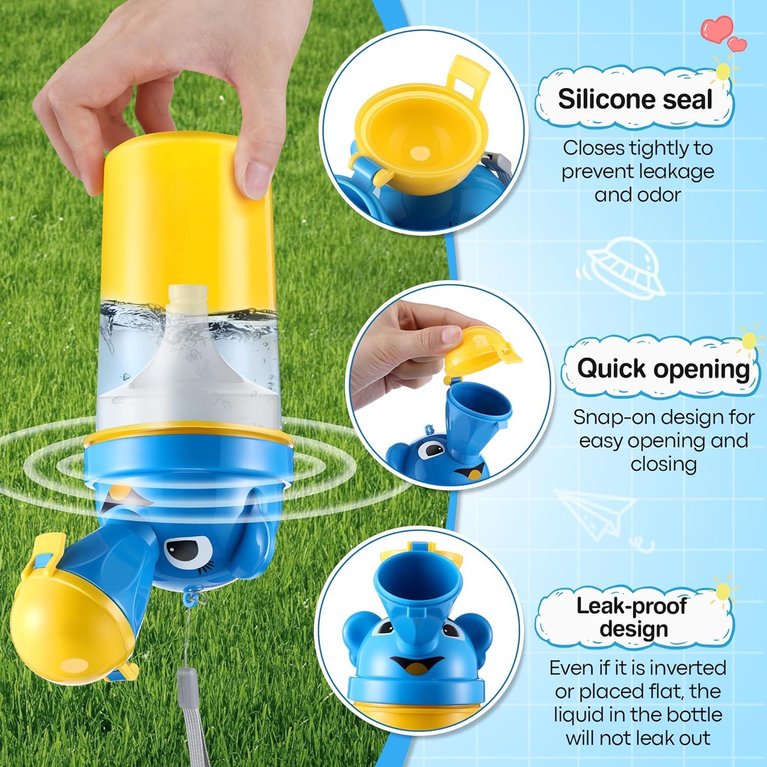 Saillong Orinal Portátil para Niños - 4 Pack a Prueba de Fugas