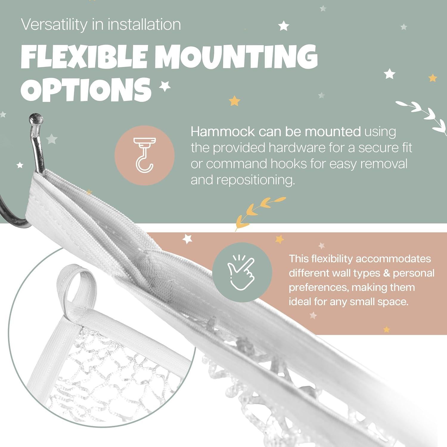 Hamaca de Peluches Handy Laundry 5709 - Almacenamiento Esquina 119 cm