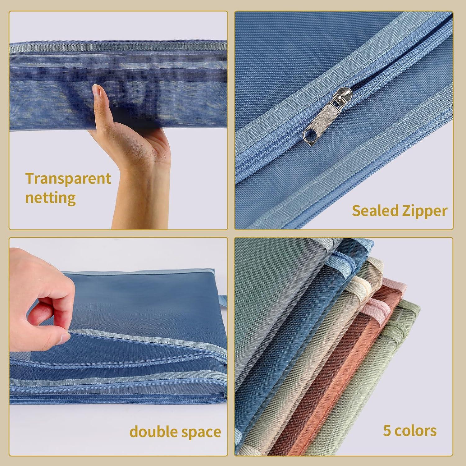 Paquete de 10 Bolsas de Almacenamiento TrueLux A4 Nylon