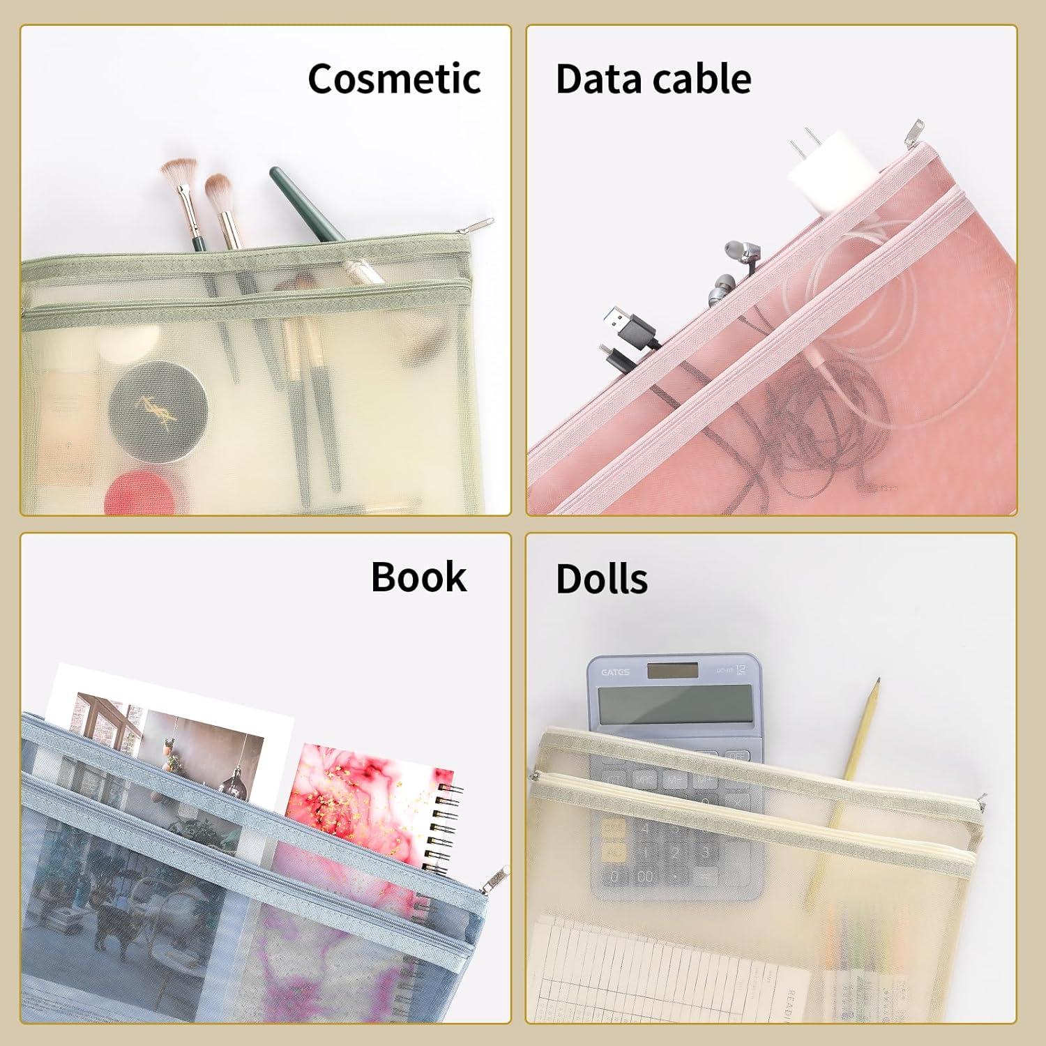 Paquete de 10 Bolsas de Almacenamiento TrueLux A4 Nylon