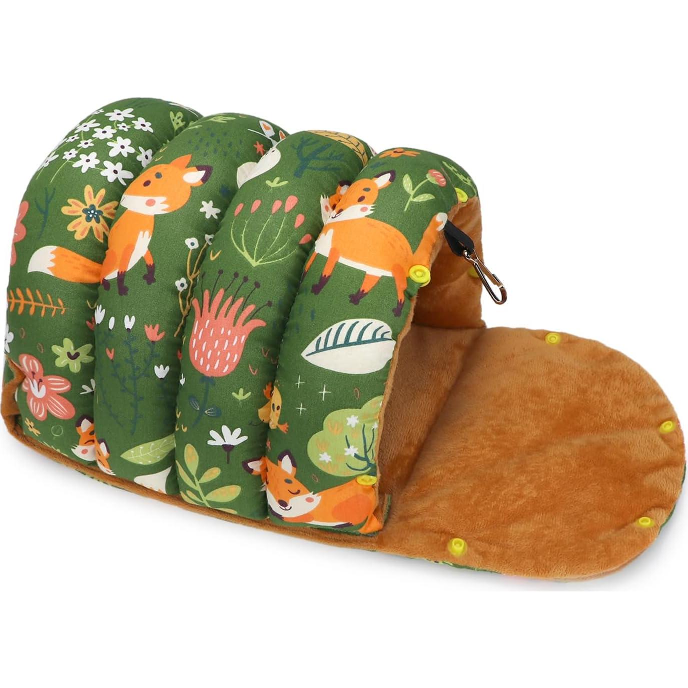 Hamaca para Pájaro Wontee Grande Verde Refugio Cálido