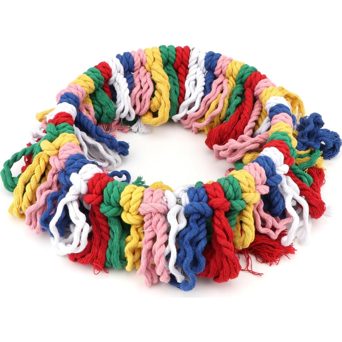 Juguete de Cuerda para Aves Wontee 24.9 cm Colorido Columpio