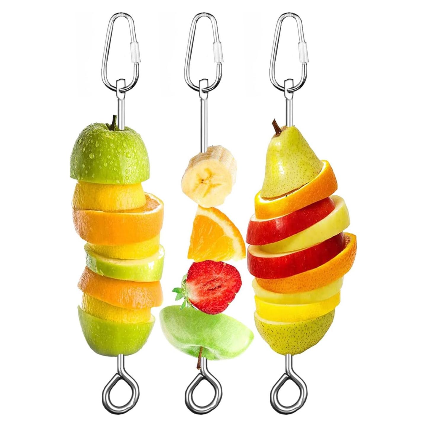 Soporte de Comida para Aves Suplklz - Pincho de Frutas 22.86 cm