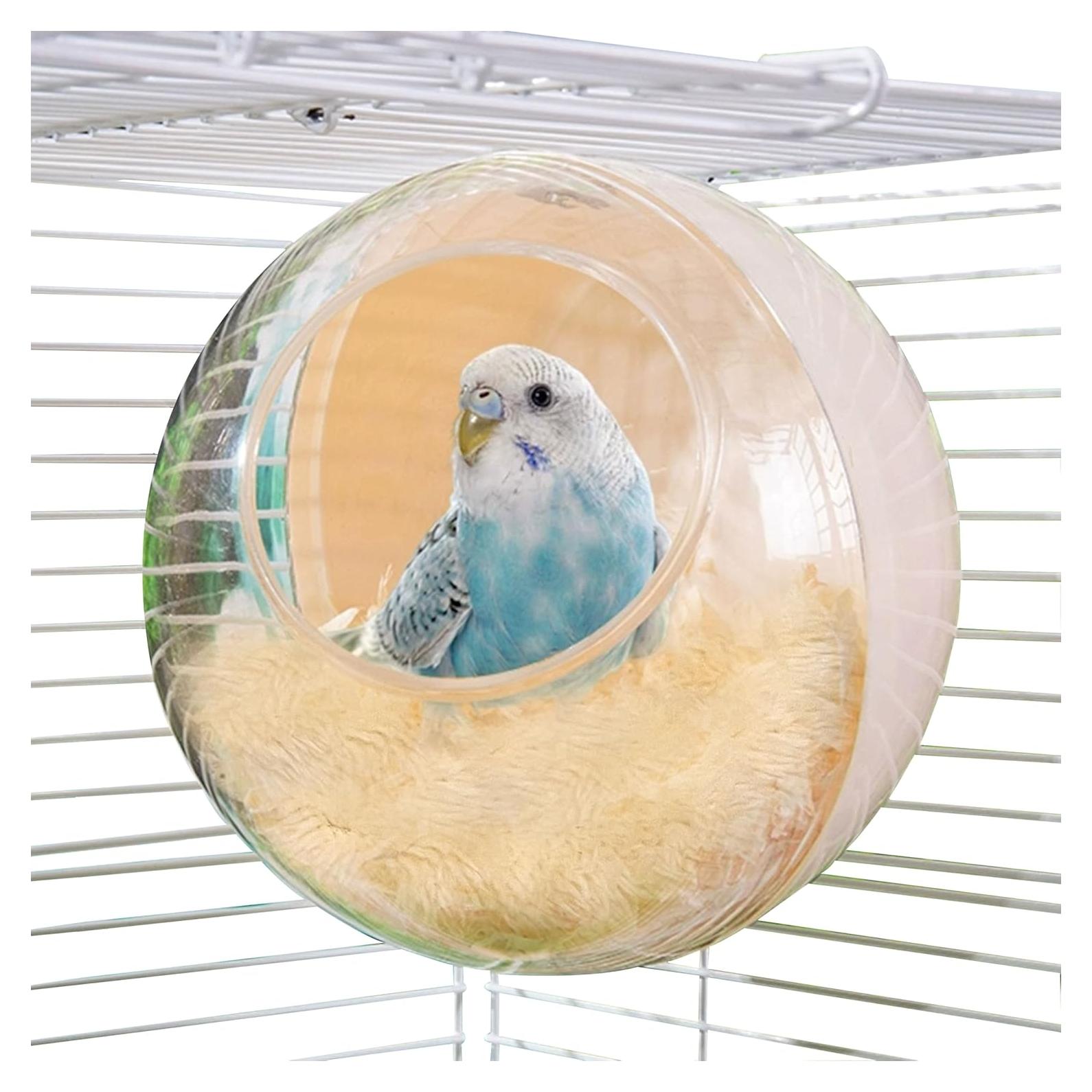 Nido de Pájaro Transparente Jevnd 15.2x15.2cm Resistente