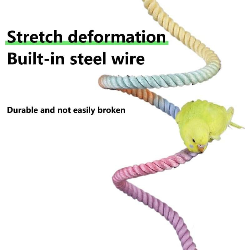 Perchas de Cuerda para Aves XINGLE 97.2 cm Ajustables