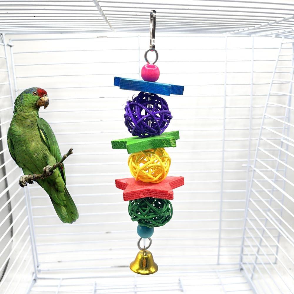 Perchas de Cuerda para Aves XINGLE 97.2 cm Ajustables