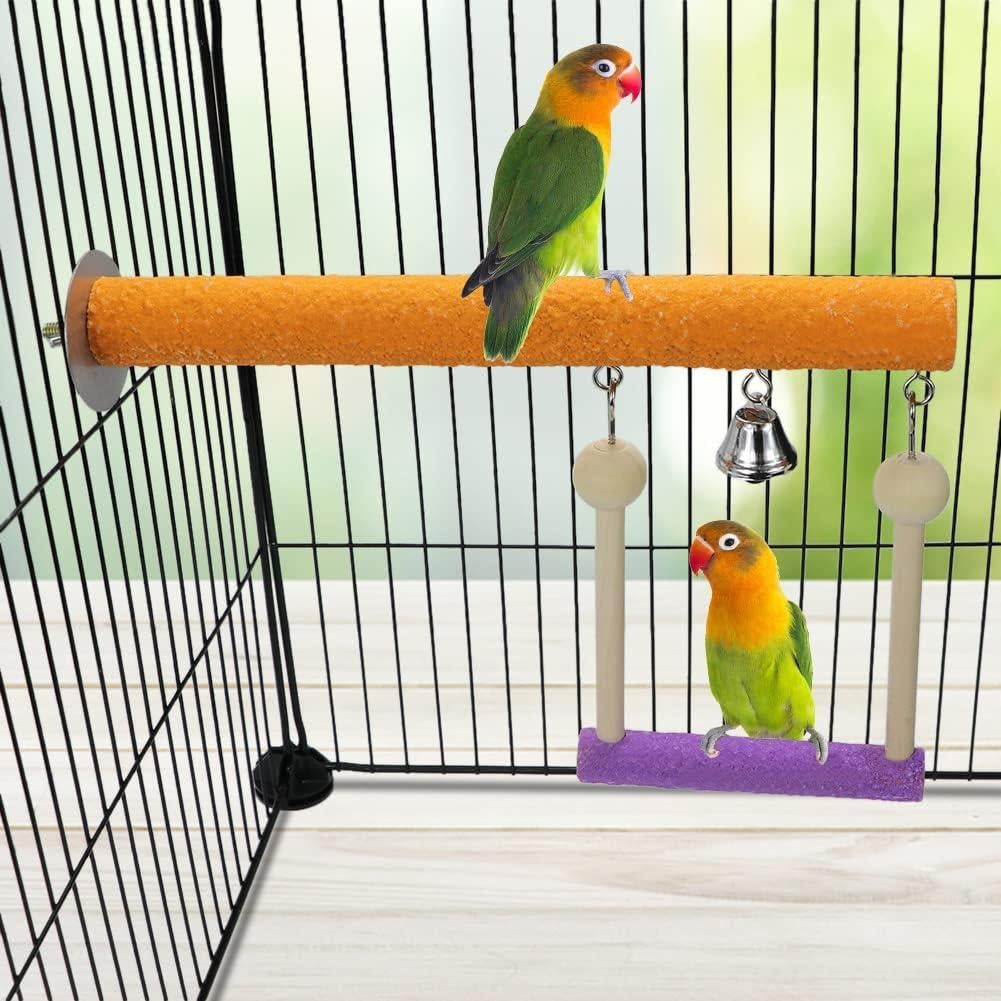 Juguete de Campana para Percha de Pájaro Litewood 26cm