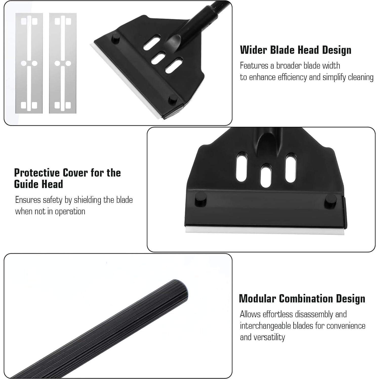 Raspador de Algas Prasacco para Acuarios de Vidrio 54 cm