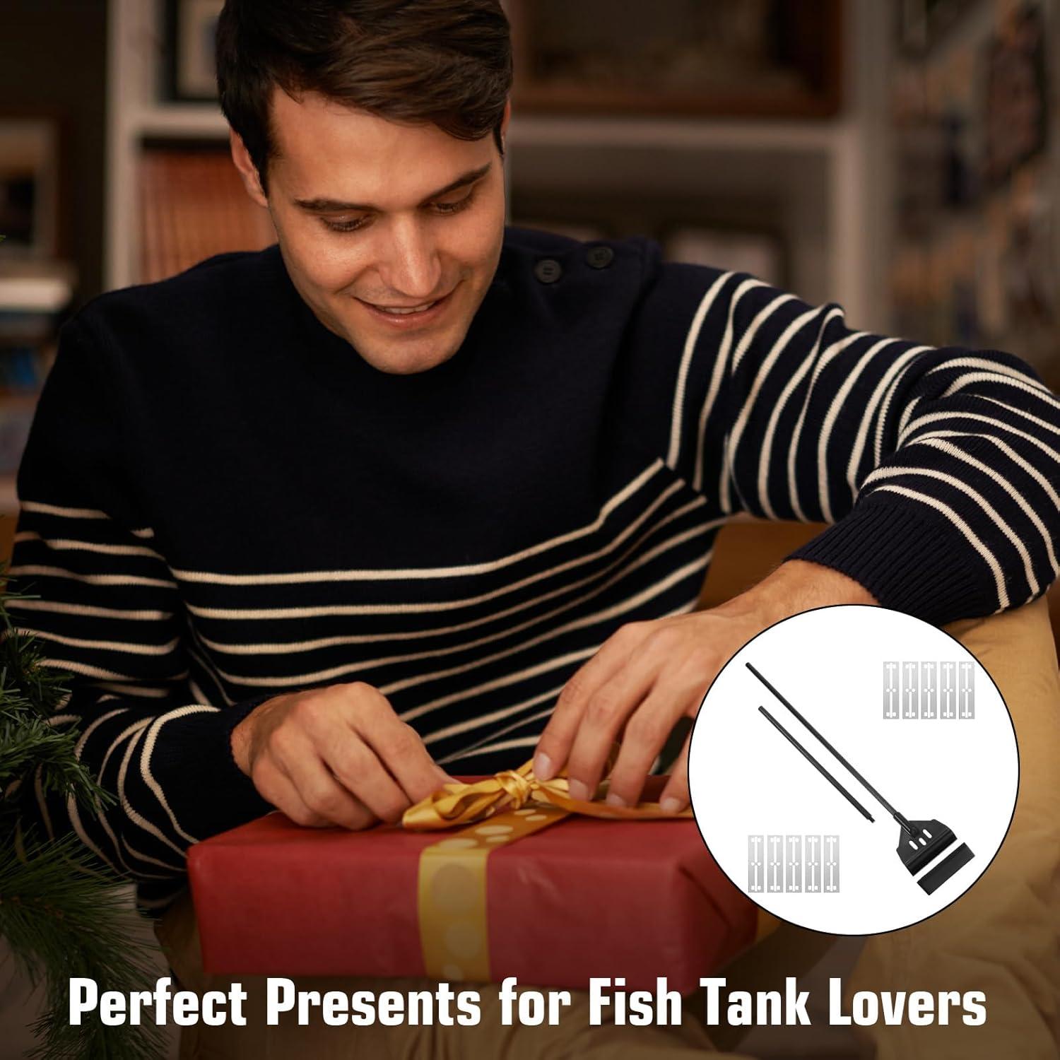 Raspador de Algas Prasacco para Acuarios de Vidrio 54 cm