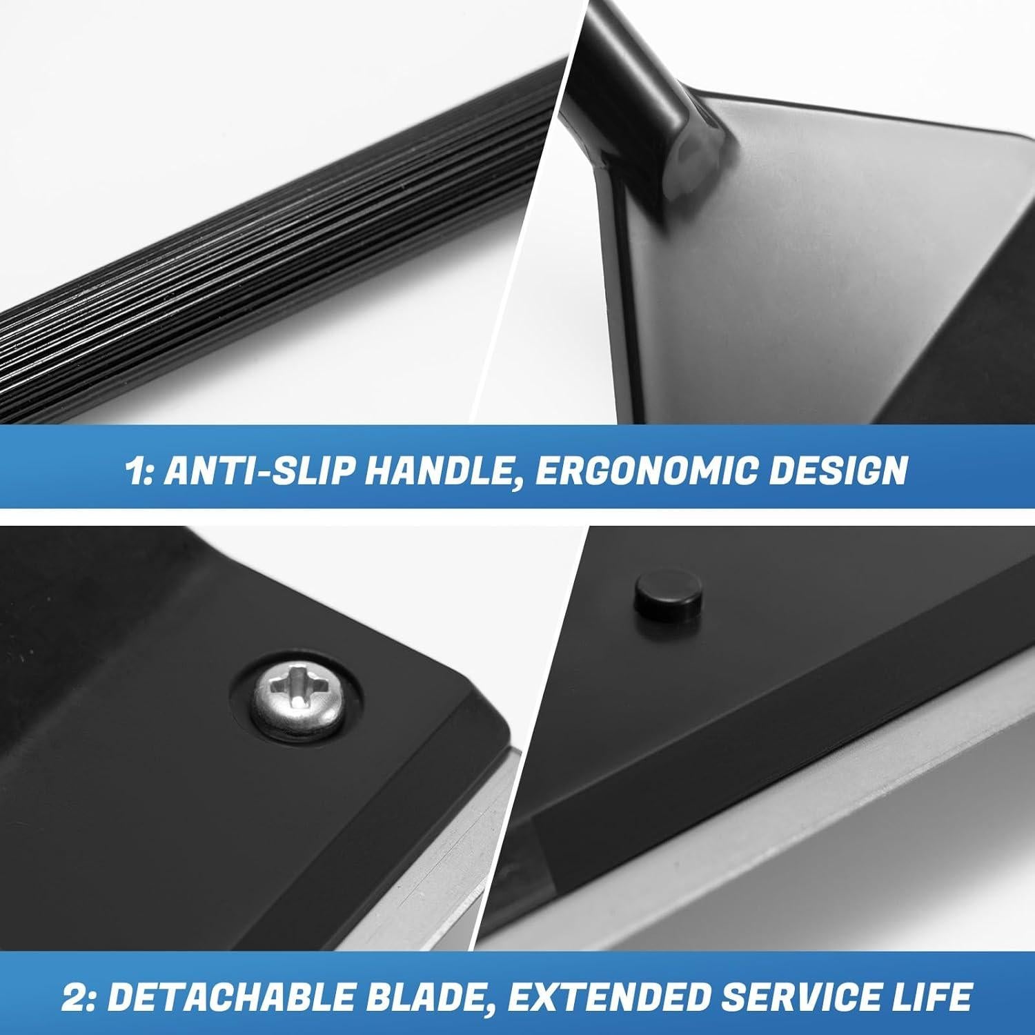 Raspador de Algas CXY para Acuarios de Vidrio 65 cm con 10 Cuchillas