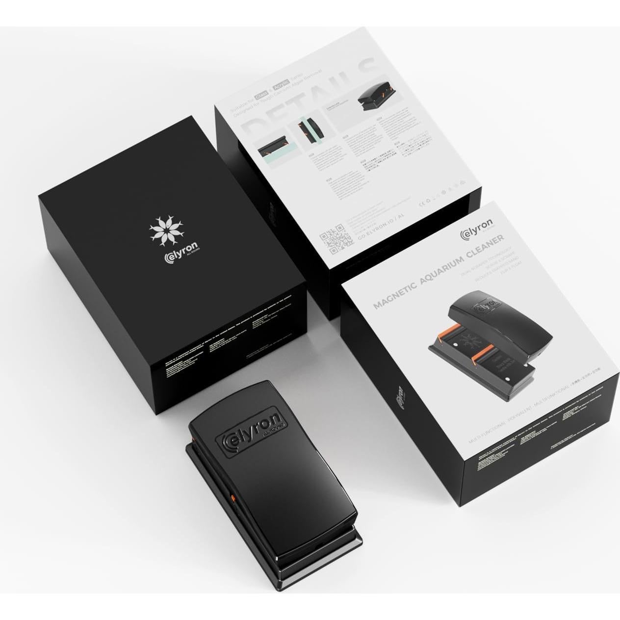 Limpiador Magnético de Acuario Elyron Dual Scraper 12mm