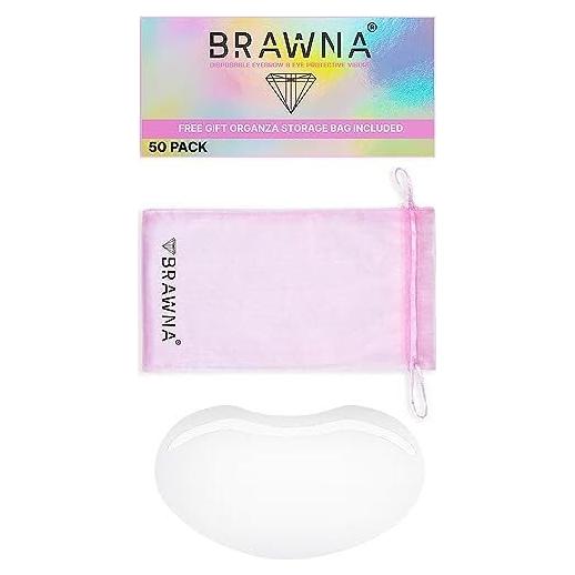 Visores Protectores para Ducha BRAWNA - 50 Piezas Hipoalergénicos