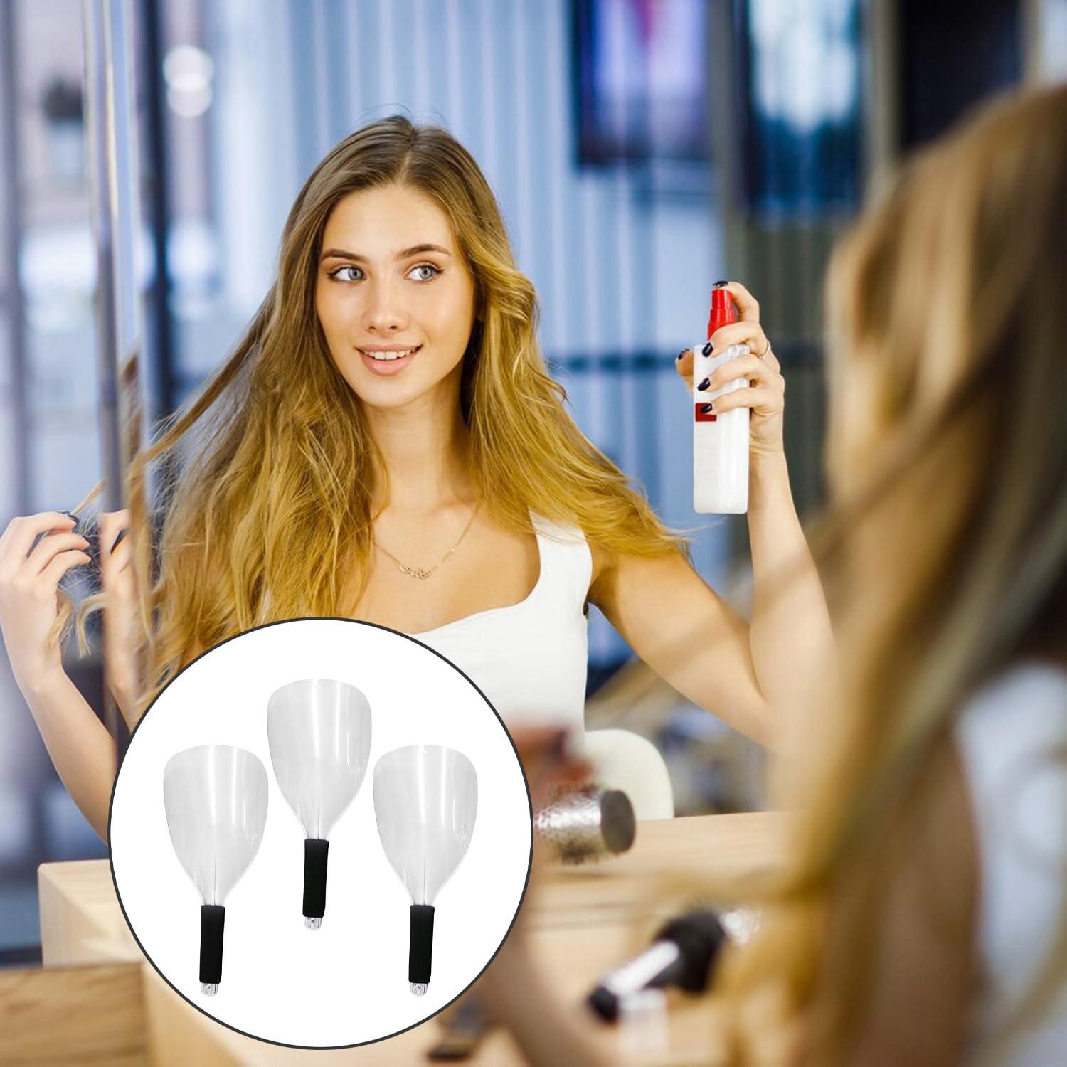 Escudo Facial Transparente Reicyfang 3PCS para Barbería 32x15cm