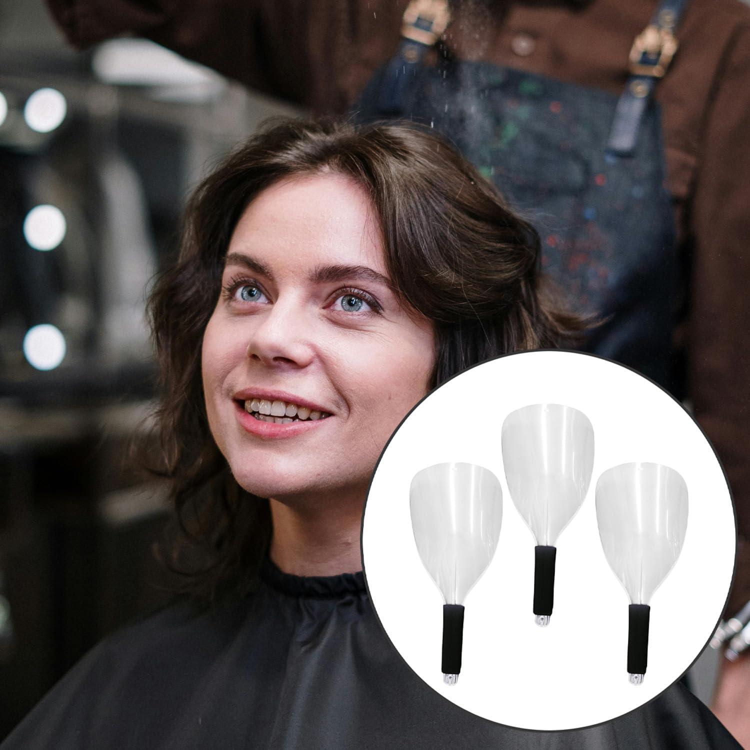 Escudo Facial Transparente Reicyfang 3PCS para Barbería 32x15cm