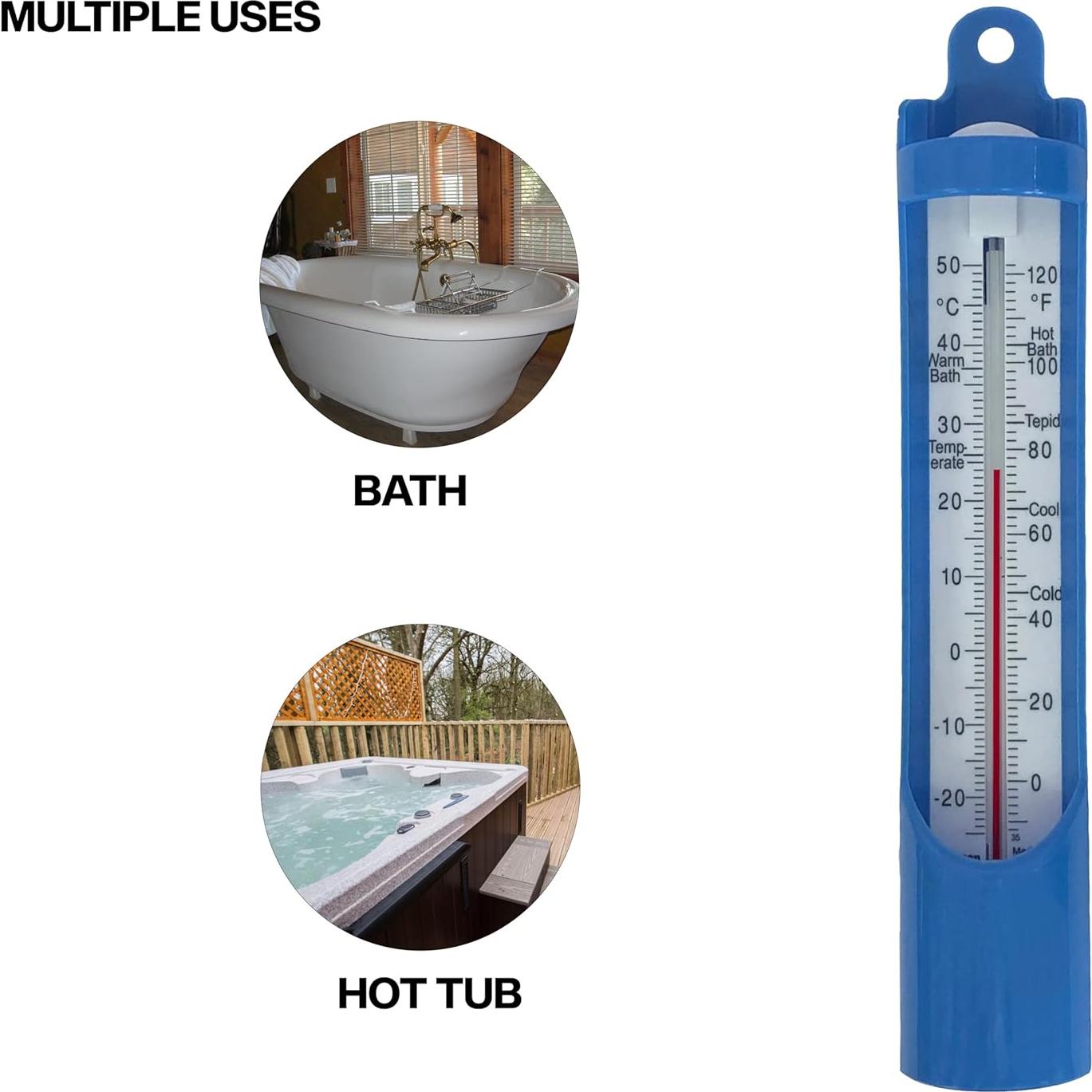 Termómetro de piscina S. Brannan 230mm - Agua jacuzzi y baño