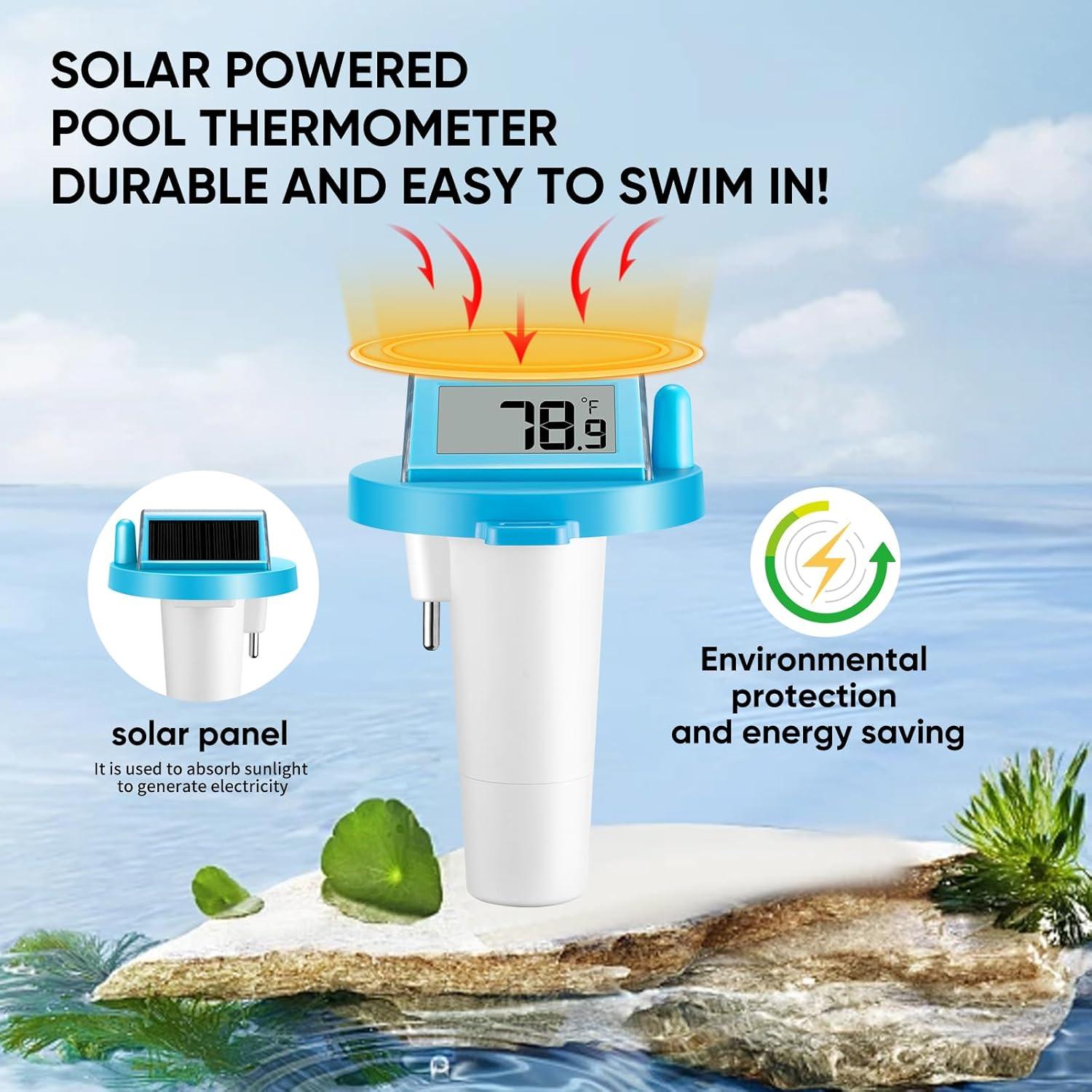 Termómetro Flotante Digital LICHI LC8500 para Piscina 3.05x9.53cm