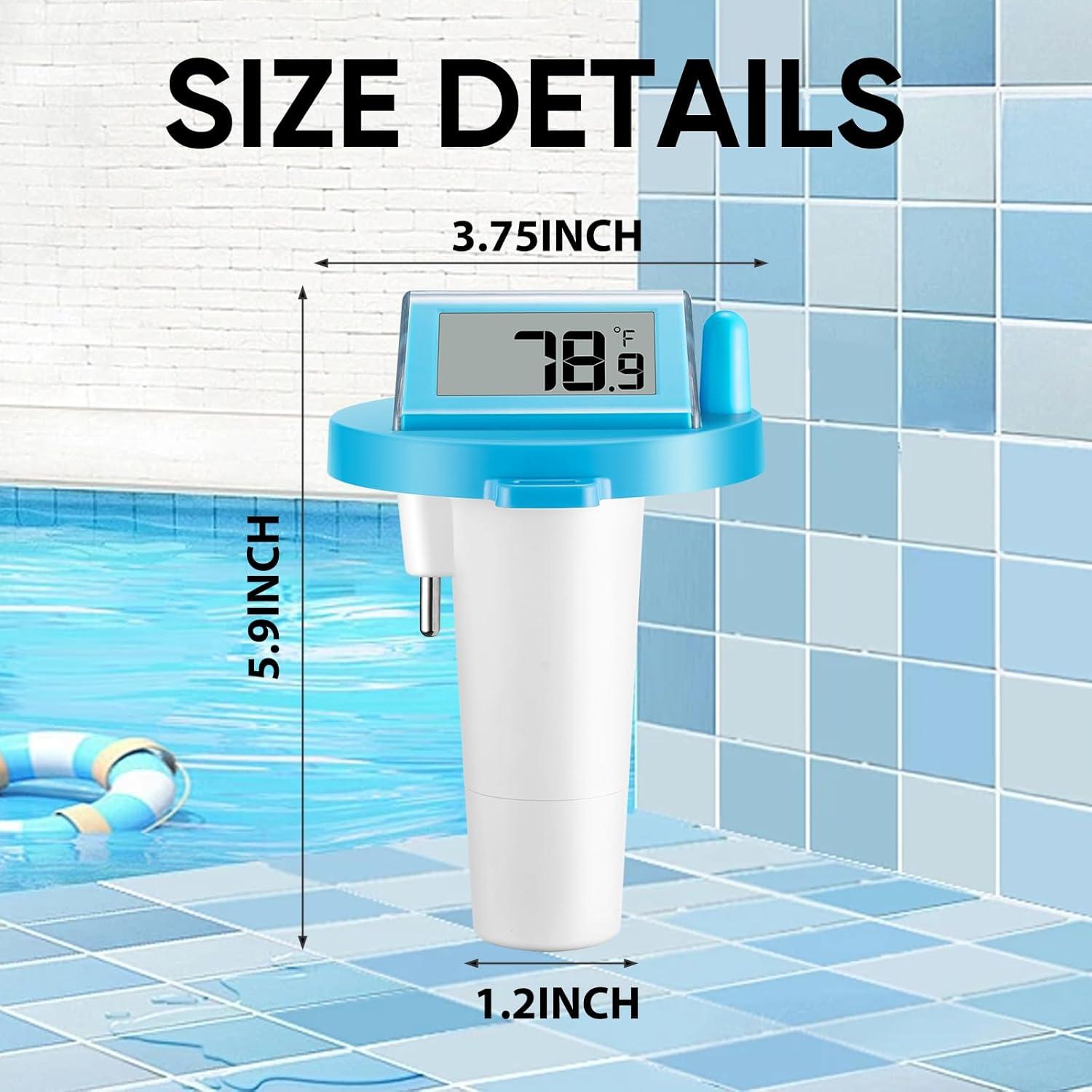 Termómetro Flotante Digital LICHI LC8500 para Piscina 3.05x9.53cm