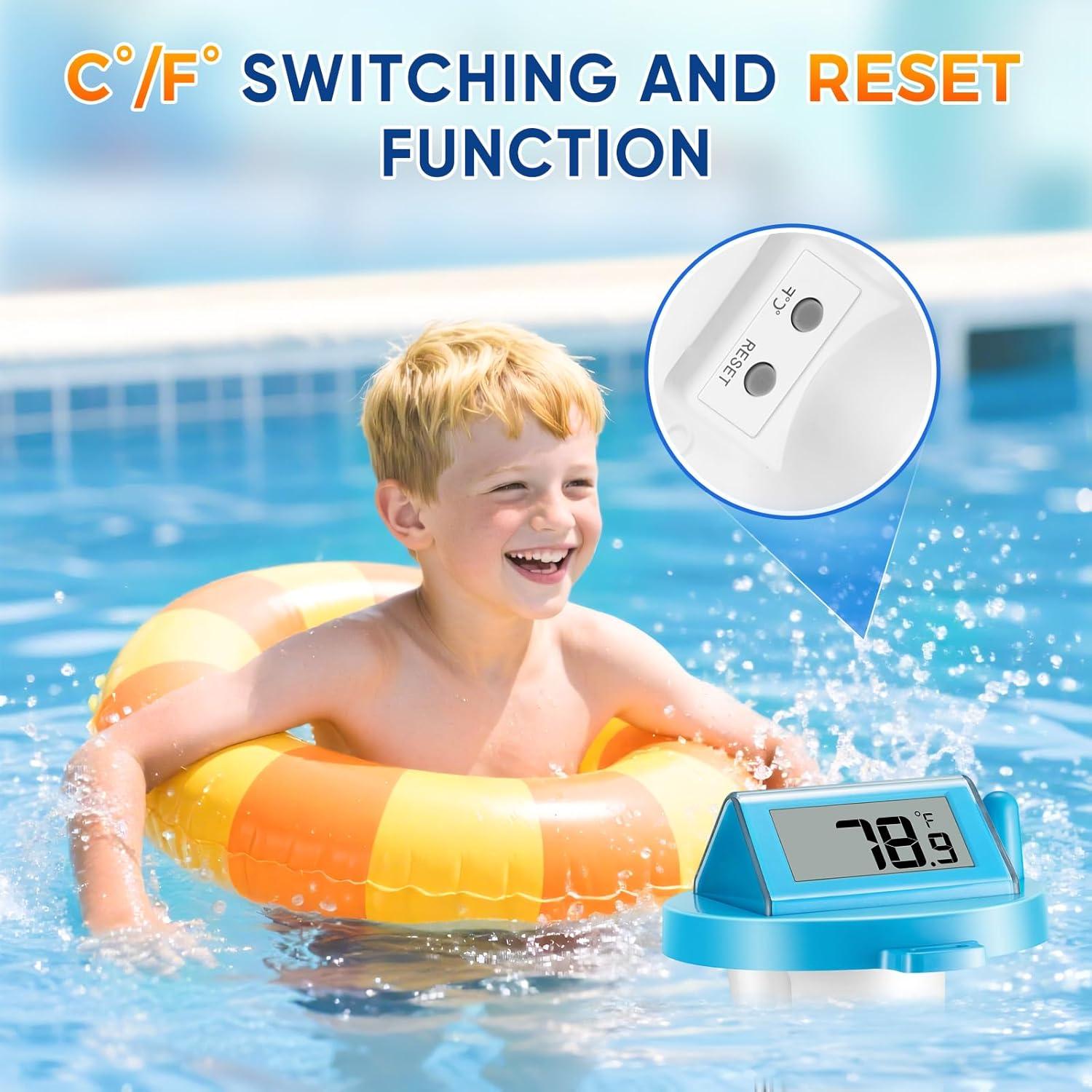 Termómetro Flotante Digital Solar Lichi LC8501 IPX8 70°C