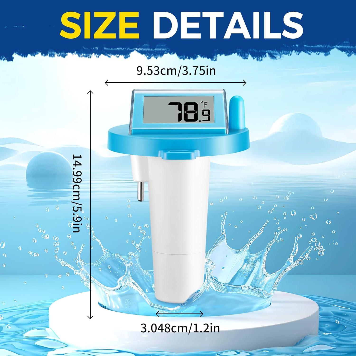 Termómetro Flotante Digital Solar Lichi LC8501 IPX8 70°C