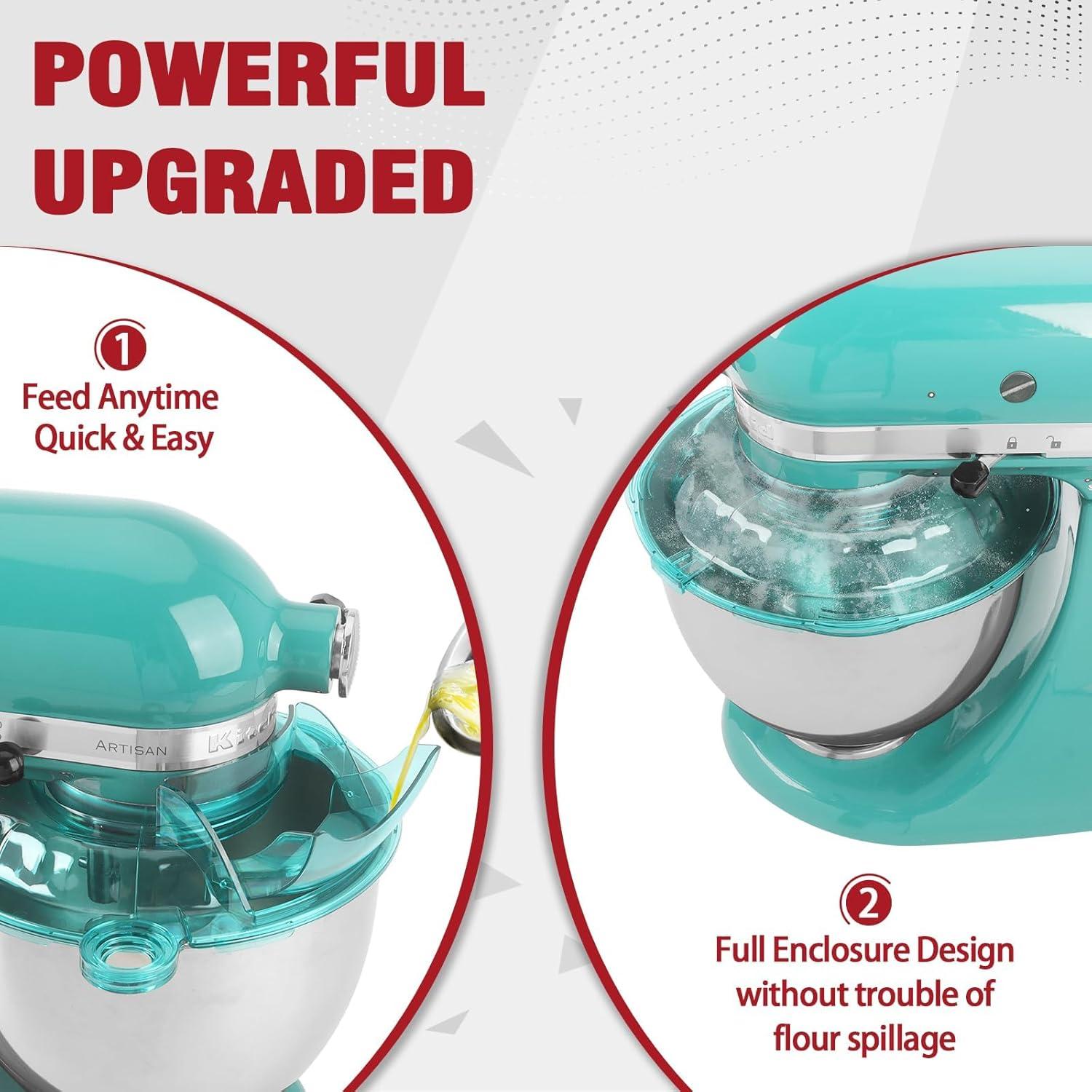 Protector de Vertido Azul para Mezclador Kitchen Aid 4.5-5QT