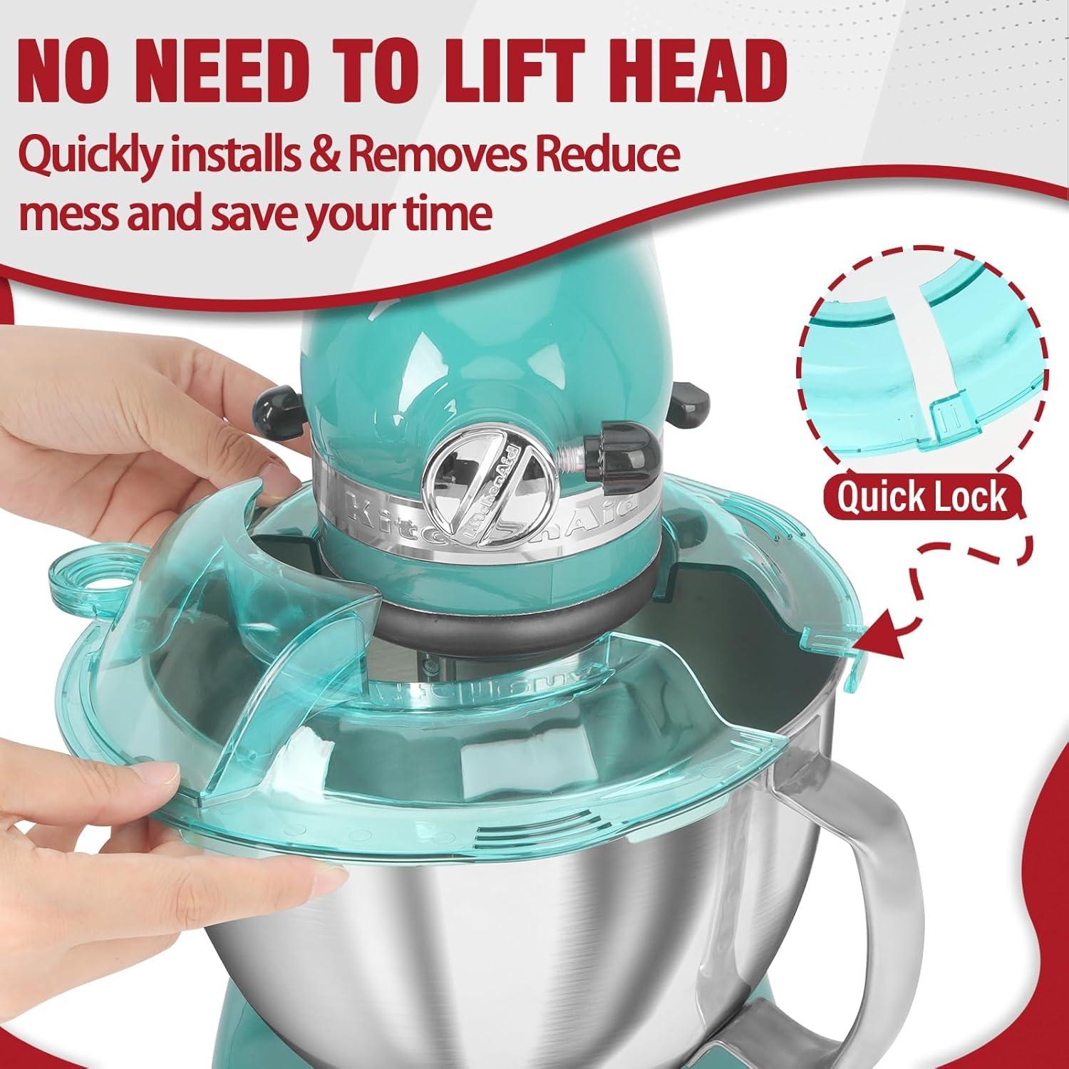 Protector de Vertido Azul para Mezclador Kitchen Aid 4.5-5QT