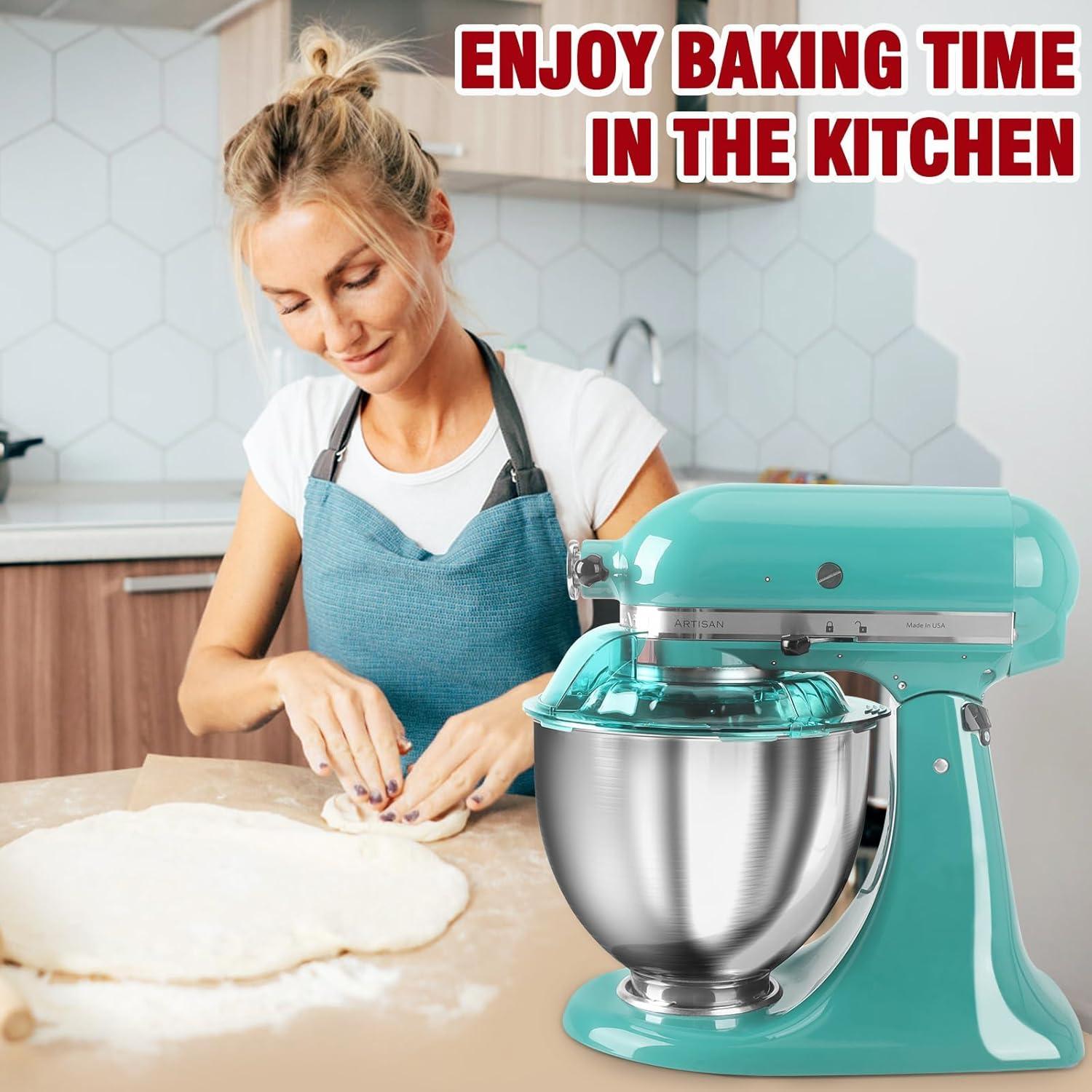 Protector de Vertido Azul para Mezclador Kitchen Aid 4.5-5QT