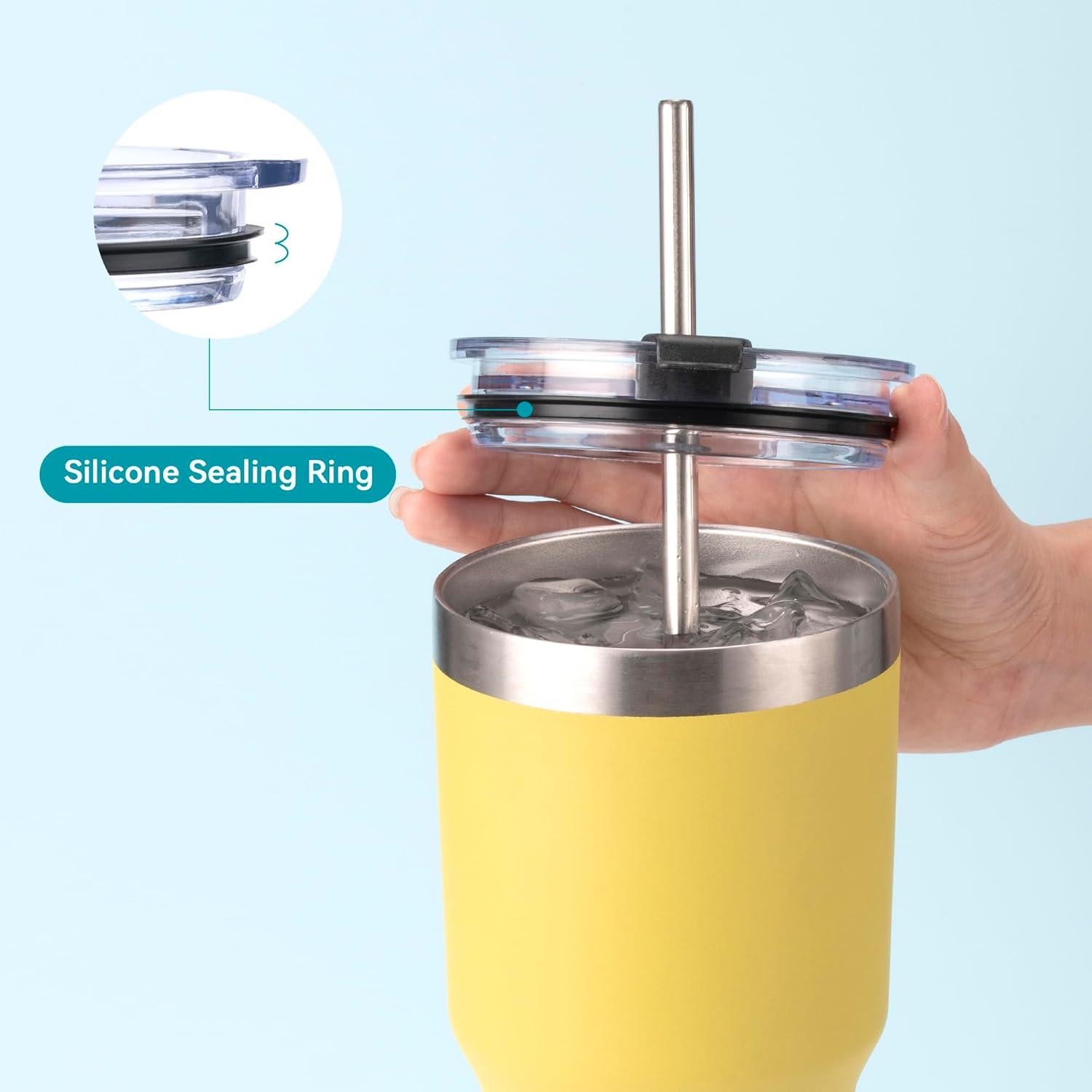 Tapa de Reemplazo 30 oz Soledea para YETI y Más - 2 Pack