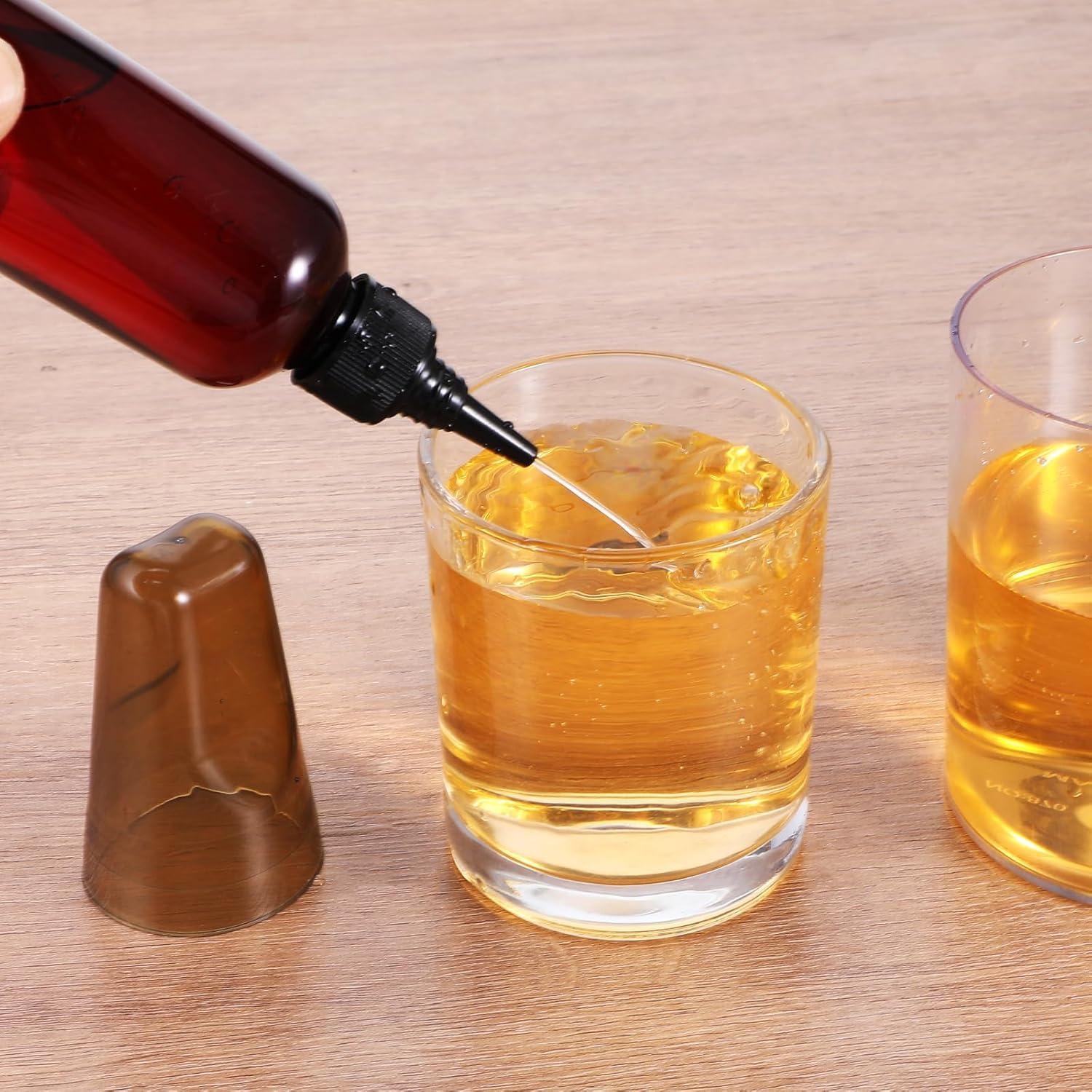 36 Cubiertas de Botellas de Licor PVC Molain - Tapas Translucidas