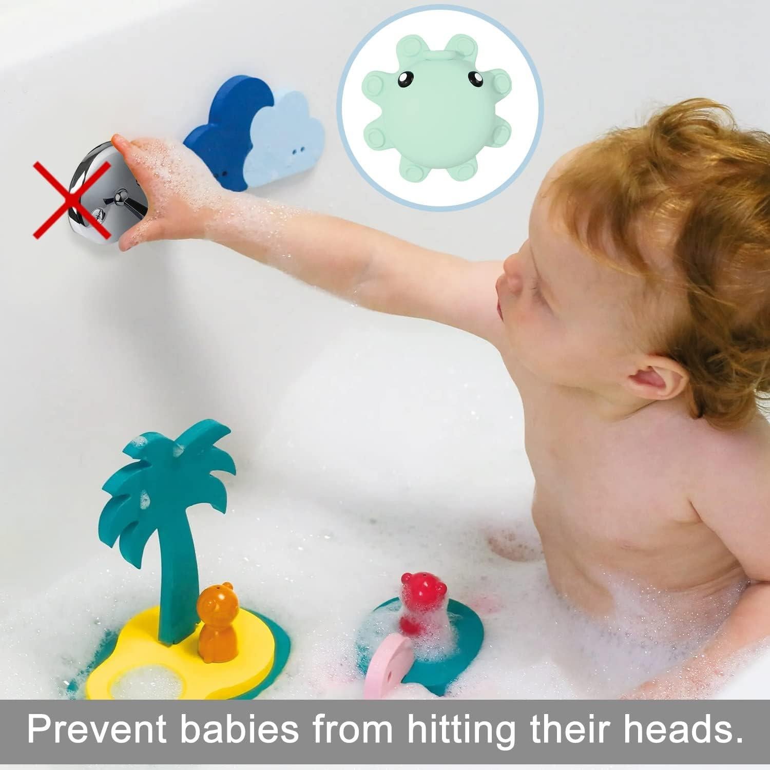 Cubierta de Desagüe de Desbordamiento Abalter Verde Aqua