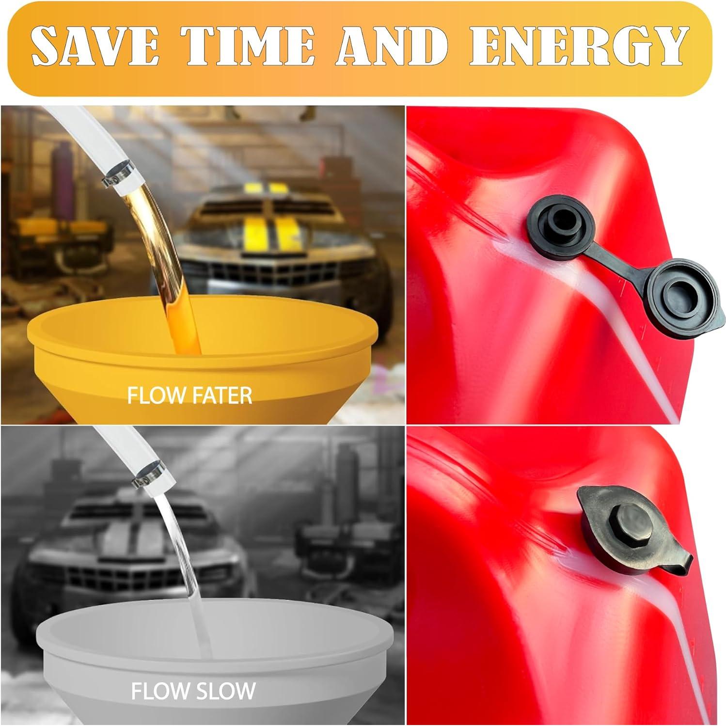 Kit de Reemplazo de Boquilla de Gasolina MEAJOO - Negro