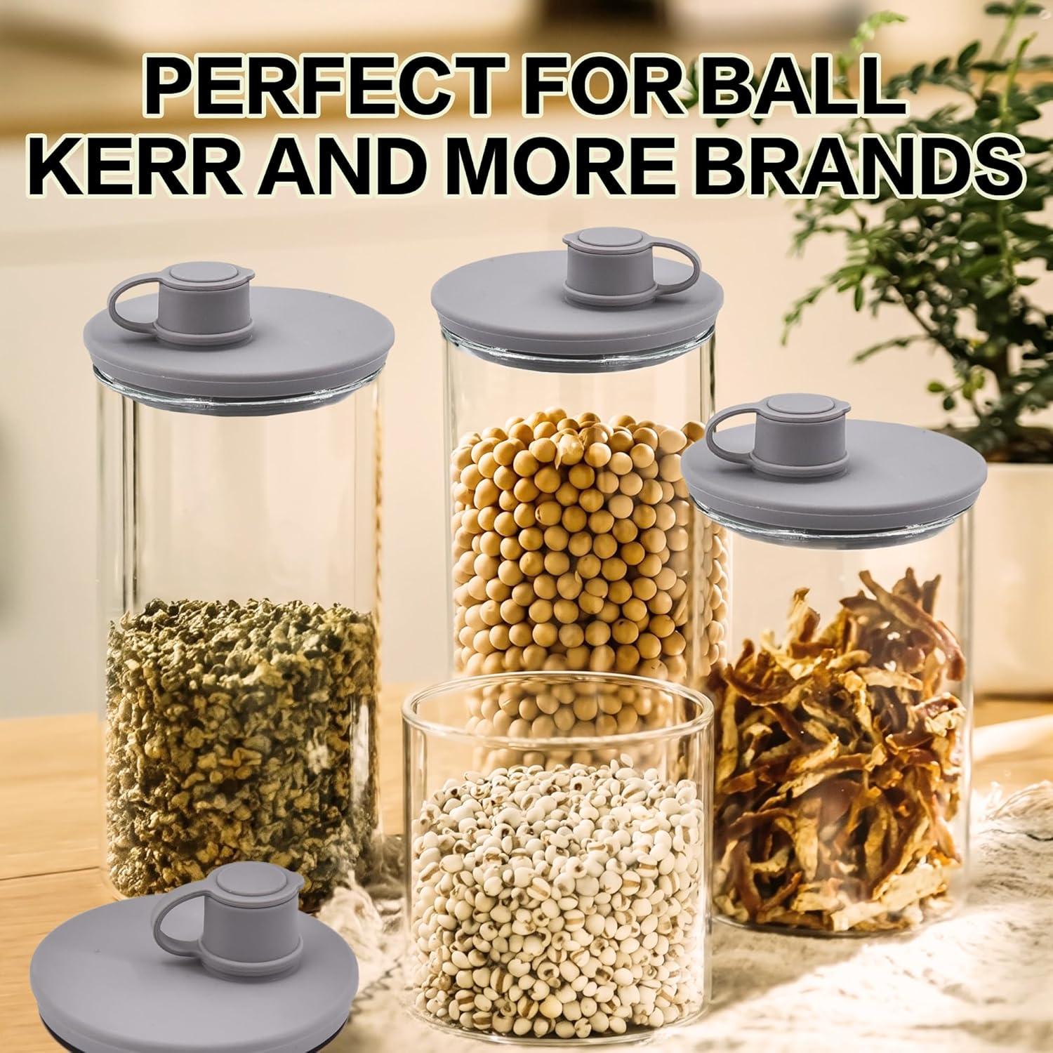 Tapa de Vertedor Silicona OKLGO para Tarro Mason Boca Ancha