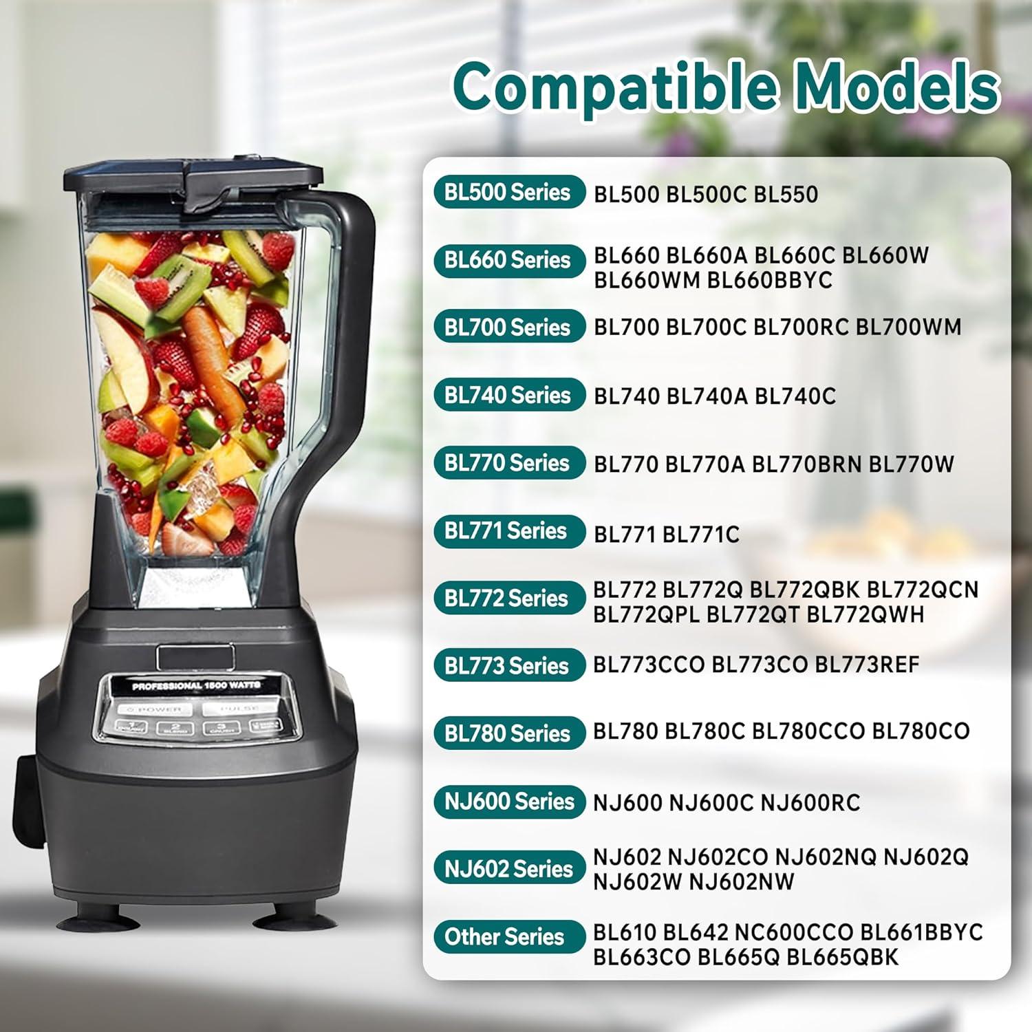 Tapa de Vertedor Compatible Ninja 72oz - Reemplazo BL500 BL660