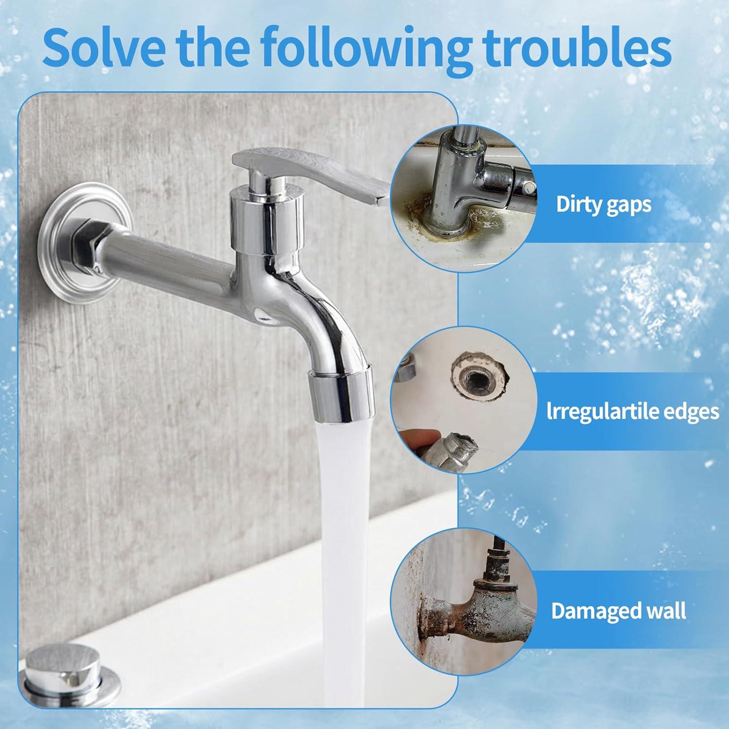 Cubierta de Salida de Metal para Bañera OMASUNB 2 Piezas