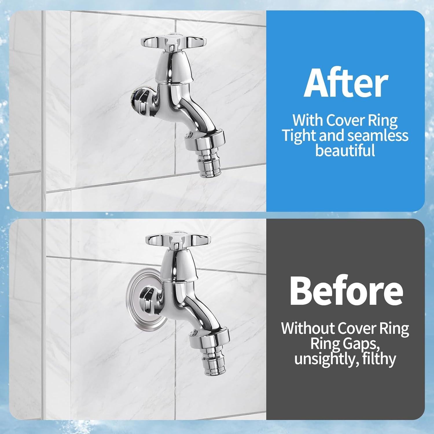 Cubierta de Salida de Metal para Bañera OMASUNB 2 Piezas