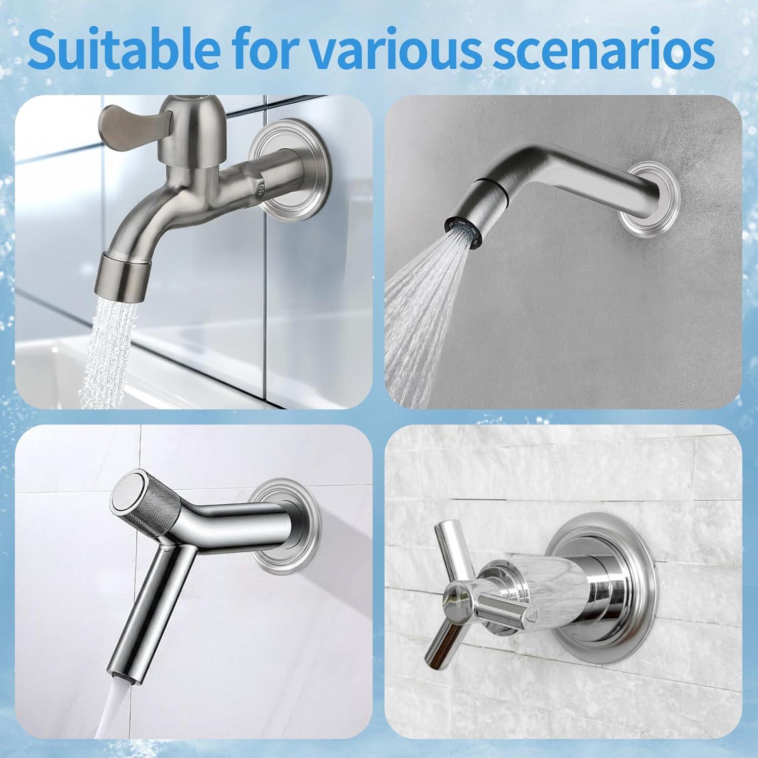 Cubierta de Salida de Metal para Bañera OMASUNB 2 Piezas