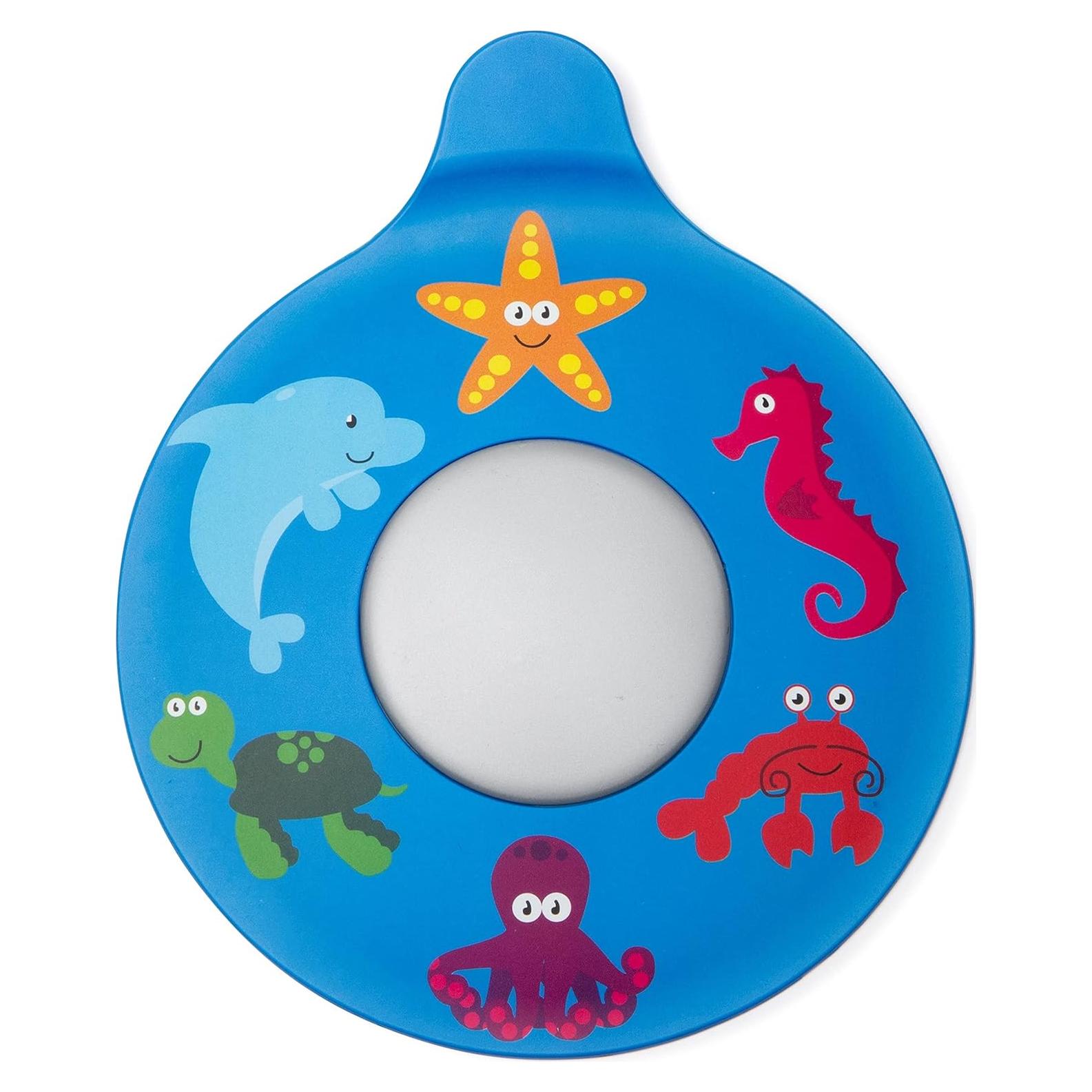 Tapón de Baño LittleFoot Nation Silicona Azul 12.95 cm
